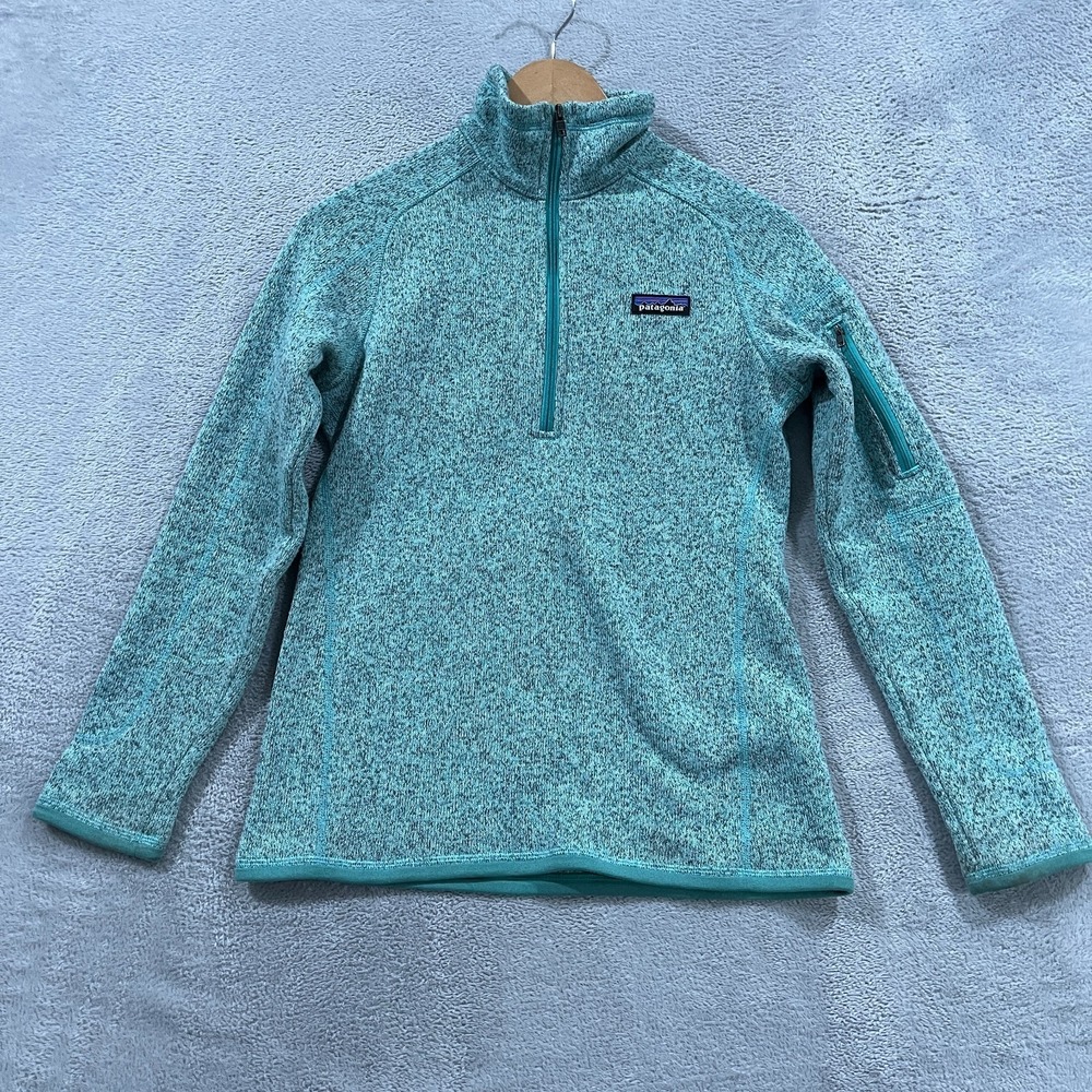 Patagonia Better Sweater 1/4 Zip Fleece Womens XS Quarter Zip Pullover 25617
